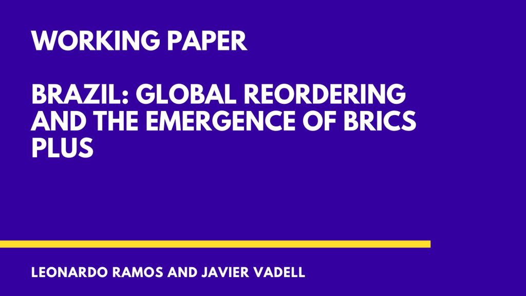 Working Paper Focusing on BRICS Plus and the New Global&nbsp;Order